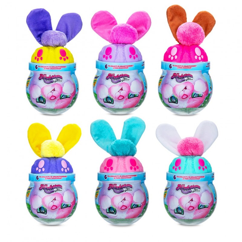 Мягкая игрушка Зайчик в банке W1 MISFITTENS 03965(W1) в ассортименте