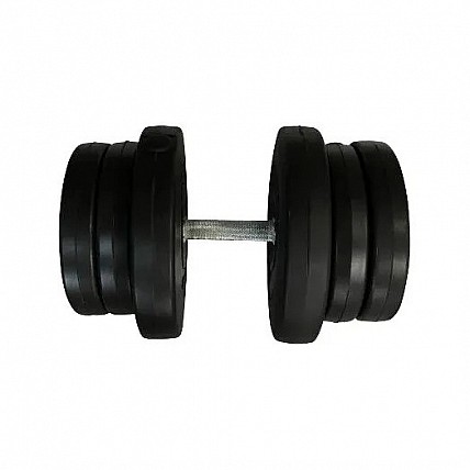 Гантель наборная композитная в пластиковой оболочке Rock Pro-R 21,5 кг NE-PL-R-021