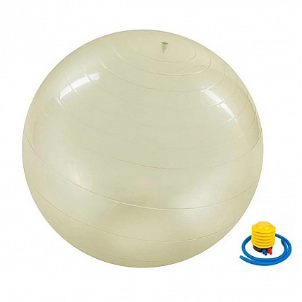 Мяч для фитнеса (фитбол) "HMS" NE-TRN20-75 прозрачный 75 см