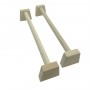Паралетсы, упоры для отжимания деревянные Wood Gym Push Up NE-WD-50 из бука 50 см 2 шт