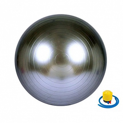 Мяч для фитнеса (фитбол) "HMS" 487-626-3-G с насосом 85 см