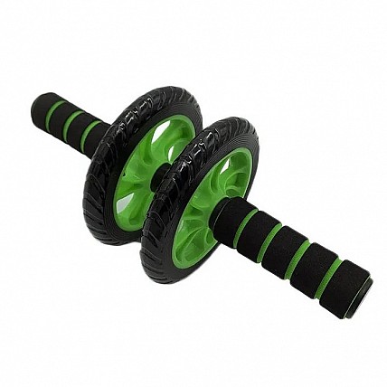 Ролик для преса двойной FitGo зеленый NE-F-003