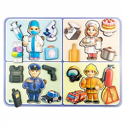 Настільна гра "Професії" Ubumblebees (ПСФ160) PSF160