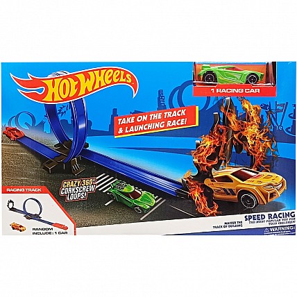 Игровой набор Автотрек "Crazy racing 360" MS35(Green) 1 машинка в комплекте