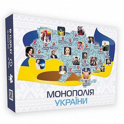 Настольная игра "Монополия Украины" PLR-0044 на украинском языке