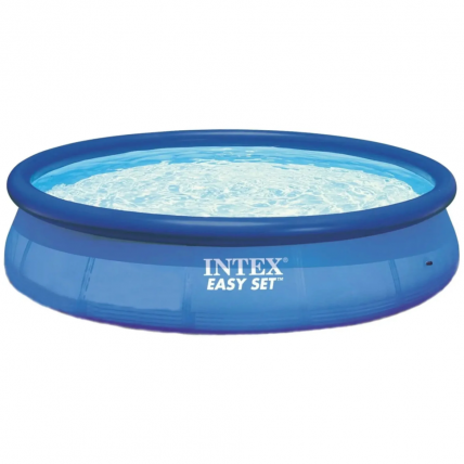 Бассейн семейный "Easy Set" INTEX 28158 семейный, 457х84 см, с картриджным фильтром (220-240V)