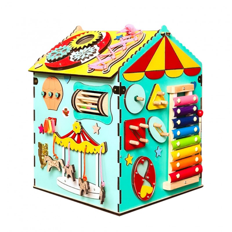 Развивающая игрушка Бизикуб "Цирк" TG413535001, 41 х 35 см