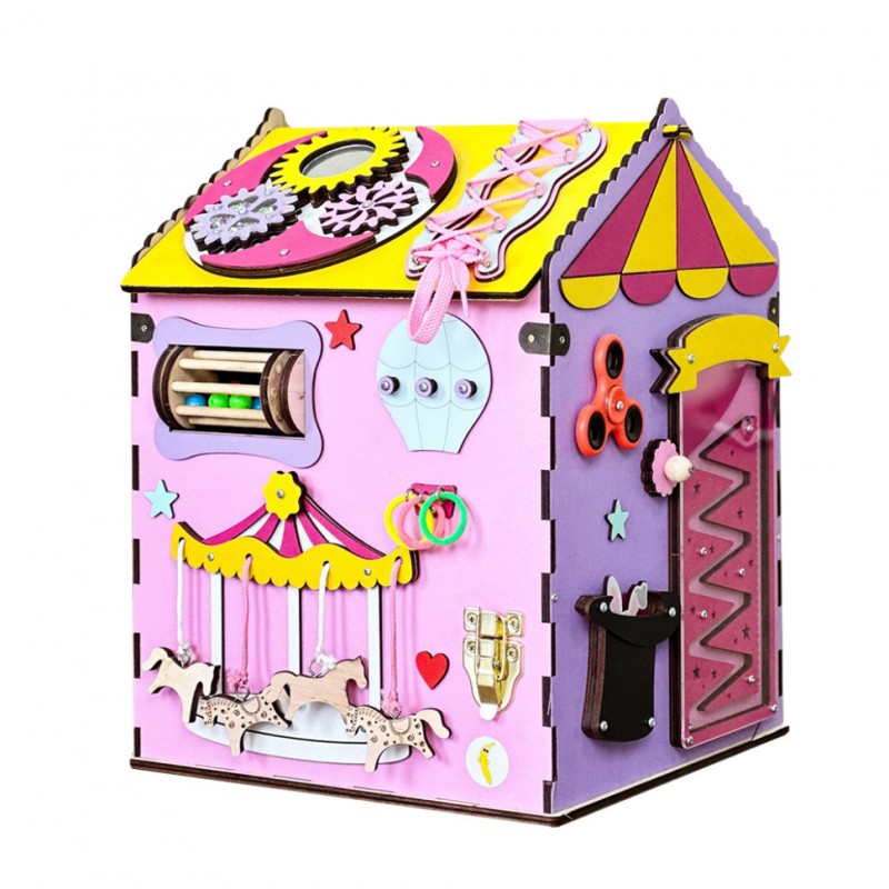 Развивающая игрушка Бизикуб "Цирк" ST413535002, 41 х 35 см