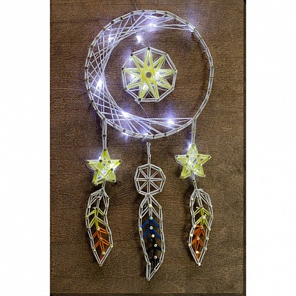 Набор стринг-арт "Оберег снов" ABC-036 деревянная основа