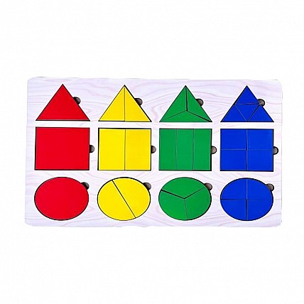 Вкладиші Фігури "частини та ціле" (ПСД204)