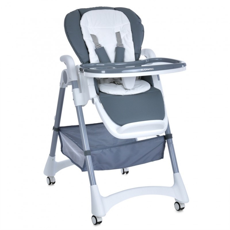 Детский стульчик для кормления STEADY ME 1177 Storm Gray