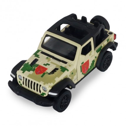 Автомодель серии "Шевроны Героев" Jeep Wrangler Rubicon "Юг" TechnoDrive 250398UM