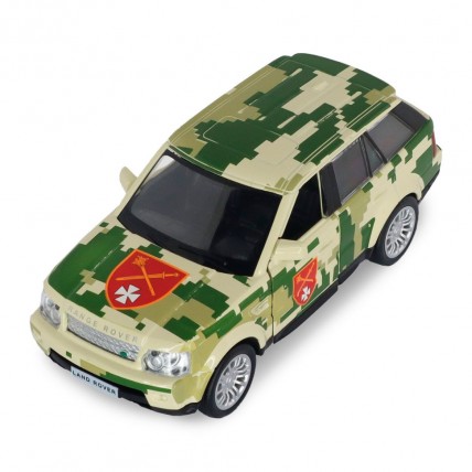 Автомодель серии "Шевроны Героев" Land Rover Range Rover Sport "Запад" TechnoDrive 250399UM