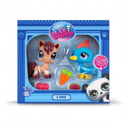 Ігровий набір Littlest Pet Shop Farm Fiesta 00529 Аксесуари та 2 фігурки