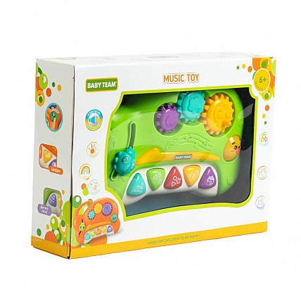 Детская музыкальная игрушка "Забавка" 8645(Green) зеленый