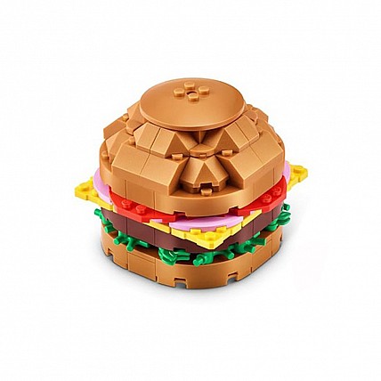 Детский конструктор Гамбургер MAX 83186GQ1-136, 136 деталей