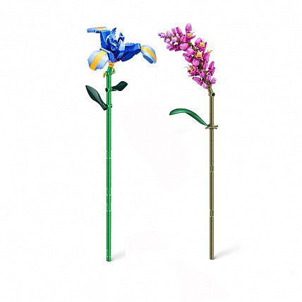 Детский конструктор Гладиолус и Сирень MAX 83184GQ1-237, 237 деталей