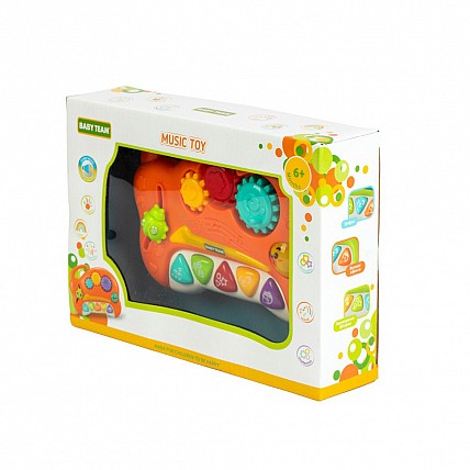 Детская музыкальная игрушка "Забава" 8645(Orange) оранжевый