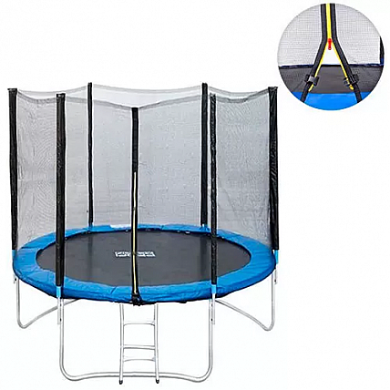 Детский батут MS 0496 с защитной сеткой