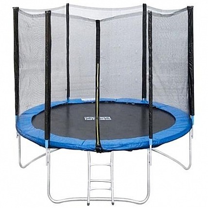 Детский Батут на пружинах MS 0497 с сеткой