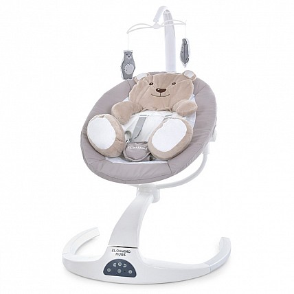 Укачивающий центр-шезлонг HUGS ME 1077 Beige