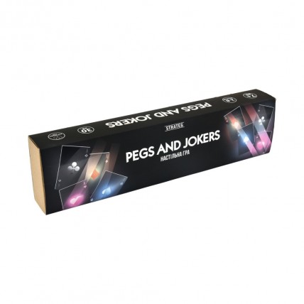Настільна гра Pegs and Jokers 30348 картки 108 штук, інструкція