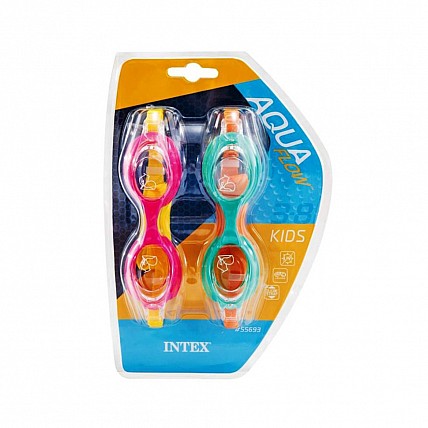 Детские очки для плавания 55693 в наборе 2 шт