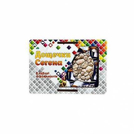 Дерев'яні Дошки Сегена "Перья" Ubumblebees (ПСД086) PSD086