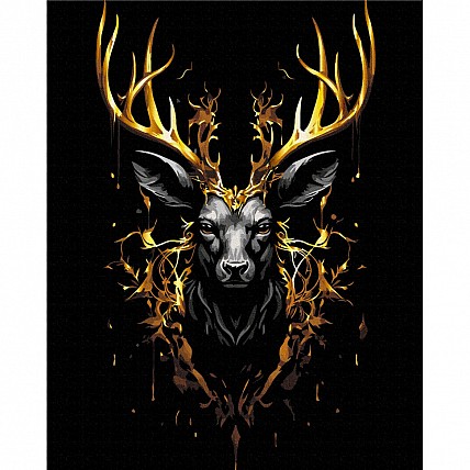 Картина по номерам "Лесная корона" BSB0005, 40х50 см