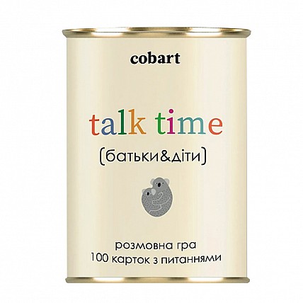 Карточная игра Talk time "Родители и дети" СS-CG-007, 100 карточек