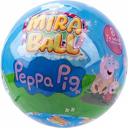 Детская мягкая игрушка-сюрприз Peppa Pig M14159 в ассортименте