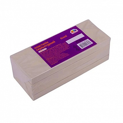 Пластилин скульптурный Творчество ГАММА'UA 402304 белый 800 грамм