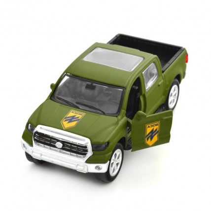 Car model of the "Chevrons of Heroes" series Toyota Tundra "Azov" TechnoDrive KM6008