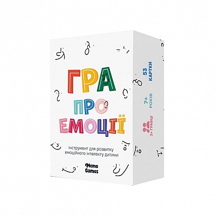 Настольная карточная игра "Эмоции" 0033MG 53 карты