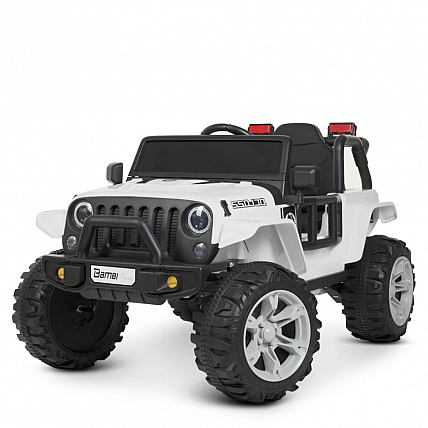 Дитячий електромобіль Jeep Bambi Racer M 4282EBLR-1 вагою до 30 кг