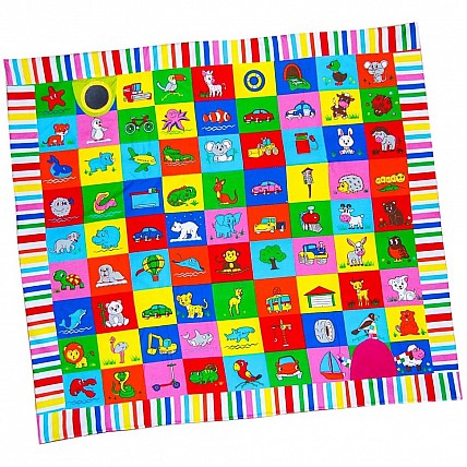 Килимок для гри та розробки «Мій світ» MS 090601-09, 92x84 см