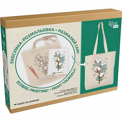 Еко-кольорова сумка Creativity Kit "Cotton" N0003619, 38x42 см