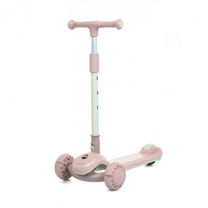 Самокат дитячий триколісний JR3-128-P, колеса зі світлом