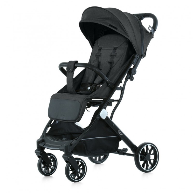 Дитяча прогулянкова коляска FLASH M 5727-1 Almost Black