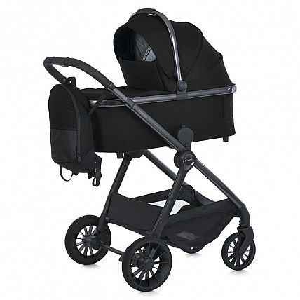 Дитячий універсальний візочок 2 в 1 RIVIERA ME 1183 Jet Black