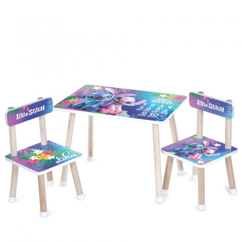 Дитячий стіл M 501-10, стільниця 60 x 40 см, 2 стільці