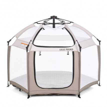 Children's scarf playpen MR 1515 Cashmere Beige 140x124x110 cm