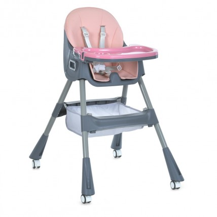 High chair M 5722 Pink, pink