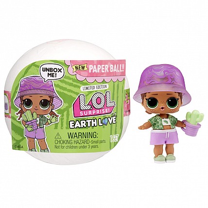 Ігровий набір із лялькою День Землі L.O.L. Surprise! 579557 екологічна паперова кулька