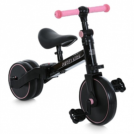 Дитячий велосипед-біговел MBB 1008 рожевий 10 дюймів