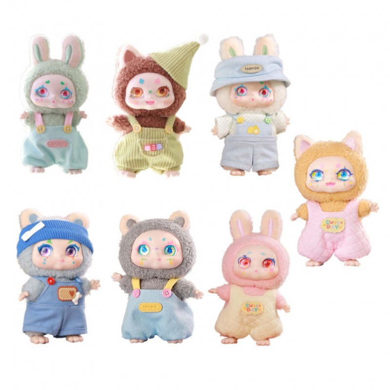 Collectible soft toy with ring Kimmon Ya Mimon POP TOP 556005 in assortment