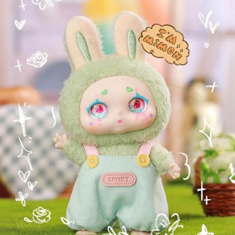 Collectible soft toy with ring Kimmon Ya Mimon POP TOP 556005 in assortment