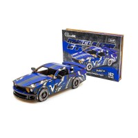 Дерев'яний 3D конструктор Mustang GT Puz-00642, 162 деталі