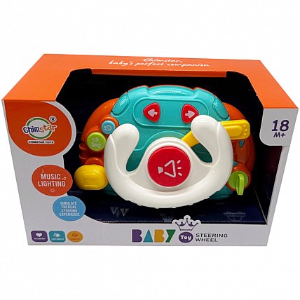 Дитячий ігровий автотренажер 503-17(Turquoise) світлові та звукові ефекти