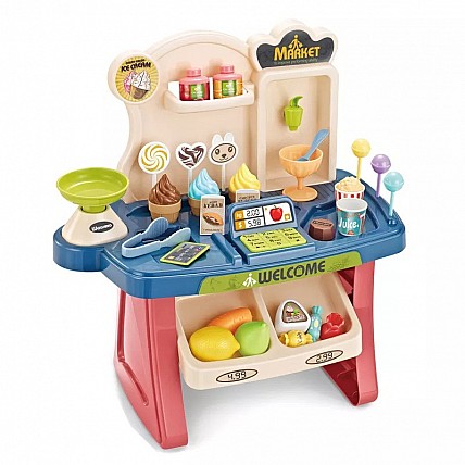 Дитячий ігровий магазин-прилавок 668-72-73 з аксесуарами 668-73